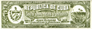 vignette cubaine verte